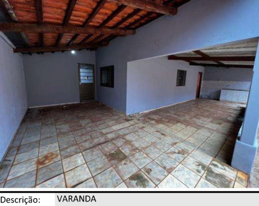Rio Verde/GO - Setor Residencial Dona Gercina - Casa com 148m² Leilão Banco Inter, localizado em Rio Verde - GO, bairro Setor Residencial Dona Gercina