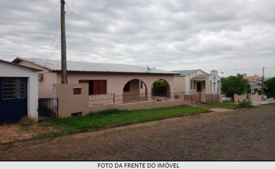 São Francisco de Assis/RS - Centro - Casa com 113m² Leilão Banco Inter, localizado em São Francisco De Assis - RS