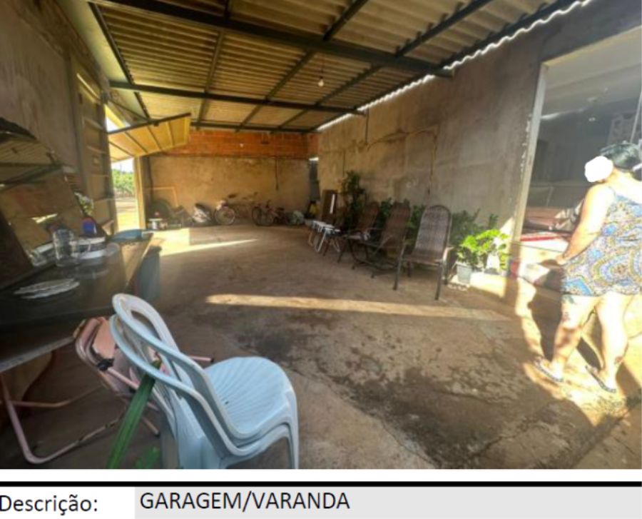 Rio Verde/GO - Vila Santa Cruz II – Casa com 165m² Leilão Banco Inter, localizado em Rio Verde - GO