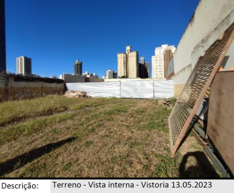 Campinas/SP - Vila Itapura - Terreno Leilão Banco Inter, localizado em Campinas - SP, bairro Vila Itapura
