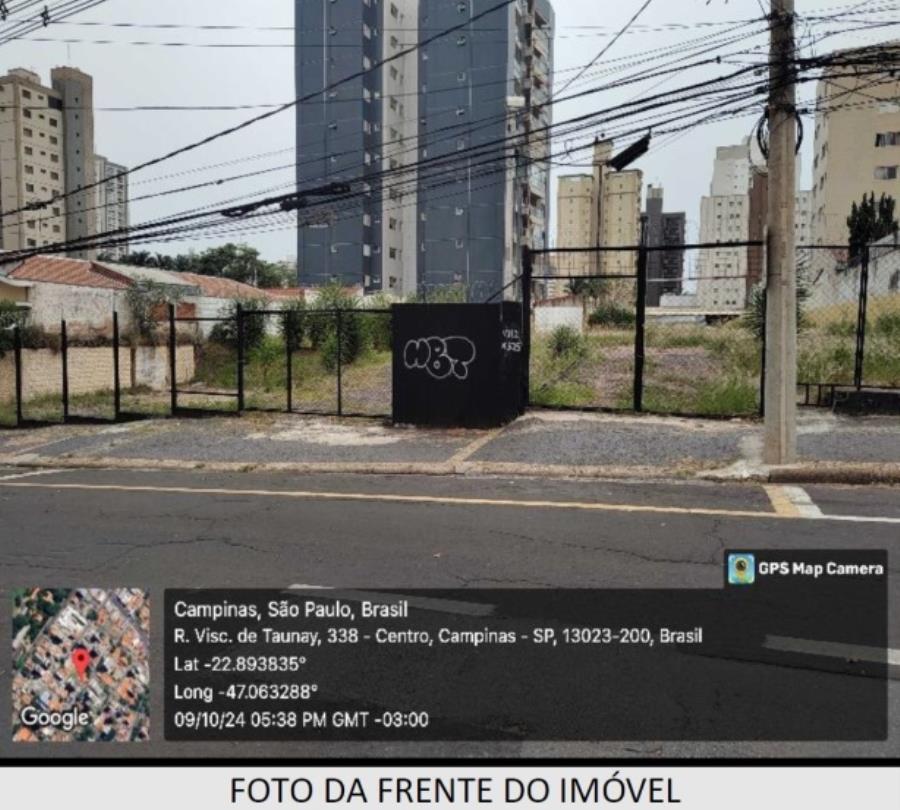 Campinas/SP - Vila Itapura - Terreno Leilão Banco Inter, localizado em Campinas - SP, bairro Vila Itapura