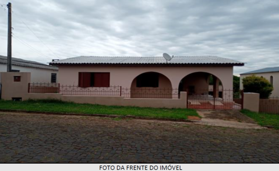 São Francisco de Assis/RS - Centro - Casa com 113m² Leilão Banco Inter, localizado em São Francisco De Assis - RS