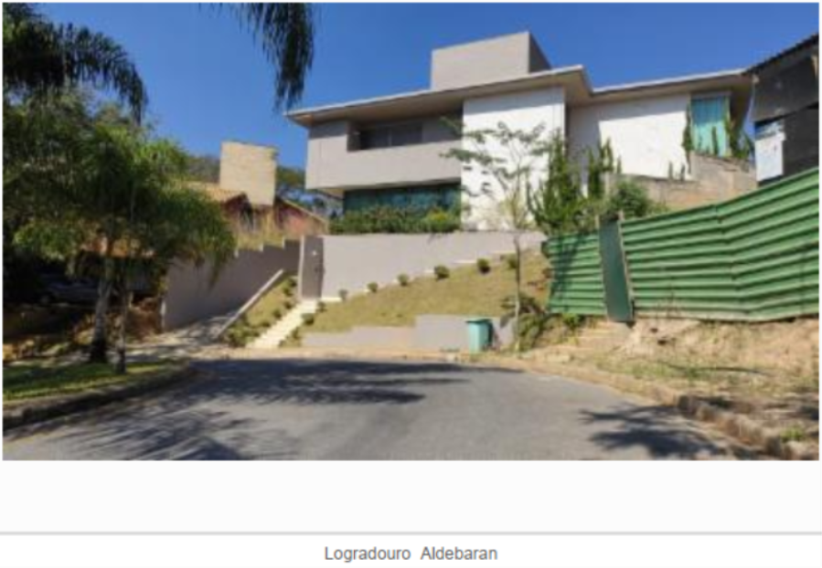 Nova Lima/MG - Cond. Quintas do Sol - Casa com 566m² Leilão CASHME SOLUÇÕES FINANCEIRAS S/A, localizado em Nova Lima - MG