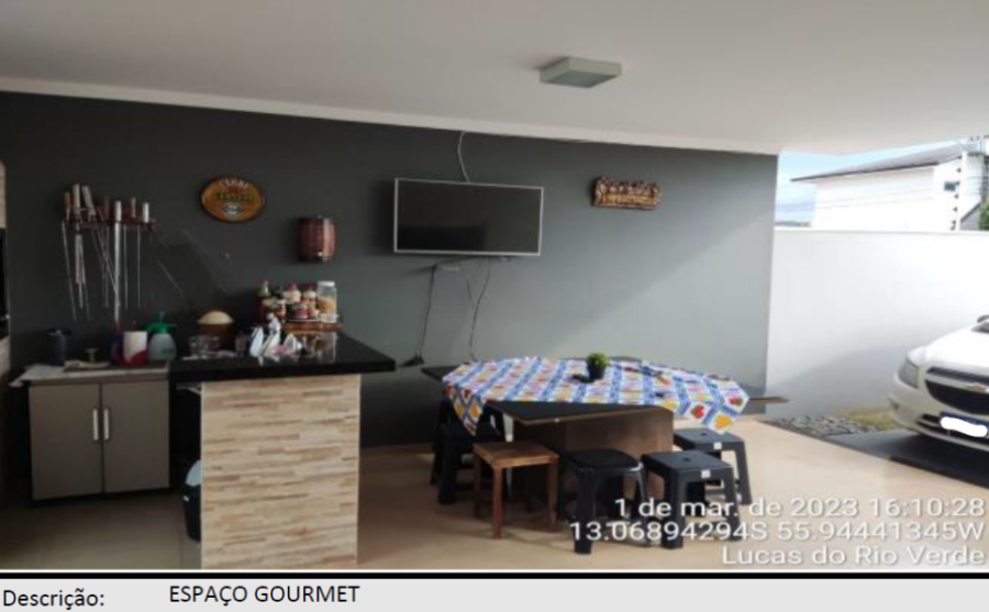 Lucas do Rio Verde/MT - Parque das Emas III - Casa com 135m² Leilão Banco Inter, localizado em Lucas Do Rio Verde - MT