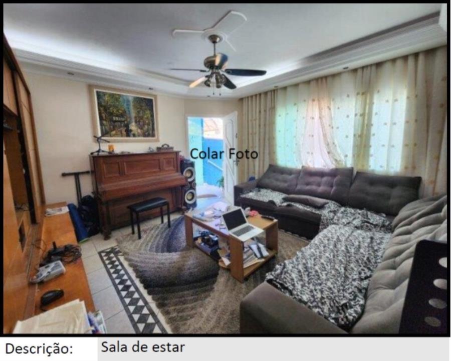 São Bernardo do Campo/SP - Vila Sacilotto - Casa com 259m² Leilão Banco Inter, localizado em São Bernardo Do Campo - SP, bairro Vila Sacilotto