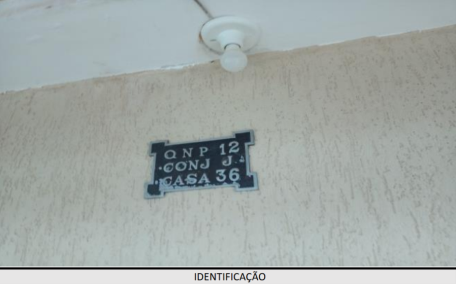 Brasília/DF – Ceilândia – Casa com área de 135m² Leilão Banco Inter, localizado em Brasília - DF
