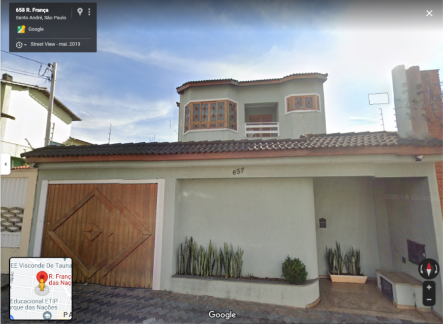 Santo André/SP – Parque das Nações – Prédio com 544m² Leilão Banco Inter, localizado em Santo André - SP
