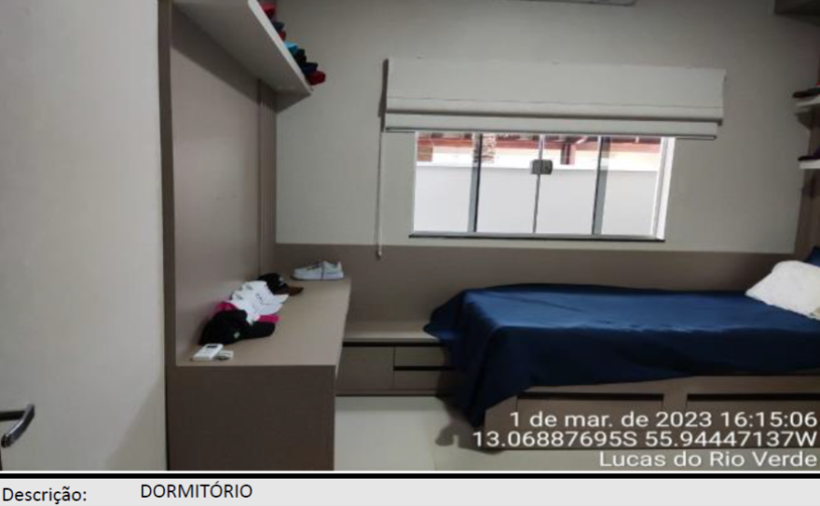Lucas do Rio Verde/MT - Parque das Emas III - Casa com 135m² Leilão Banco Inter, localizado em Lucas Do Rio Verde - MT
