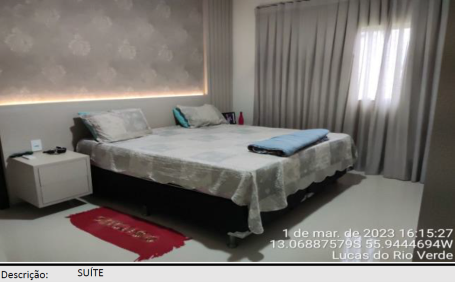 Lucas do Rio Verde/MT - Parque das Emas III - Casa com 135m² Leilão Banco Inter, localizado em Lucas Do Rio Verde - MT