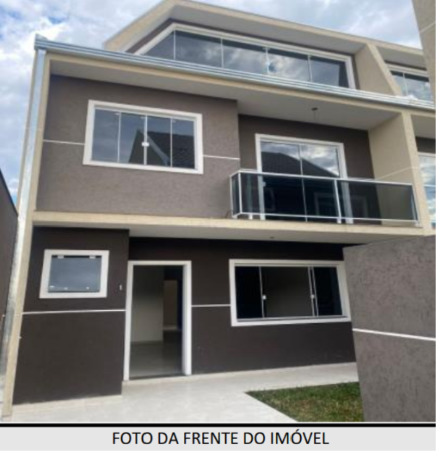 Curitiba/PR – Cidade Industrial – Casa com 138m² Leilão Banco Inter, localizado em Curitiba - PR