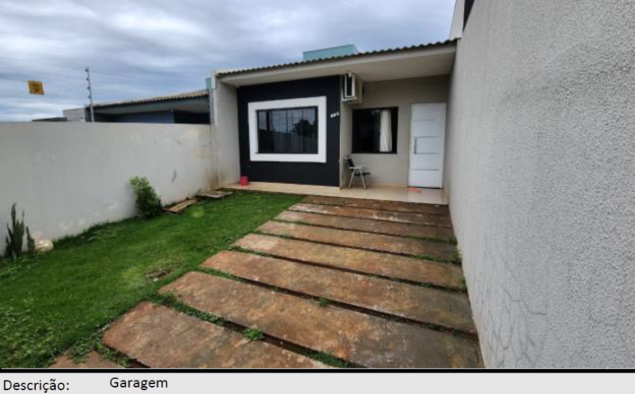 Cascavel/PR - Casa com 68m² Leilão Banco Inter, localizado em Cascavel - PR