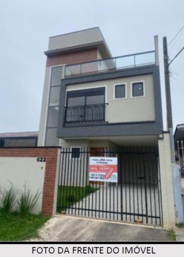 Curitiba/PR - Xaxim - Casa com 157m² Leilão Banco Inter, localizado em Curitiba - PR, bairro Xaxim
