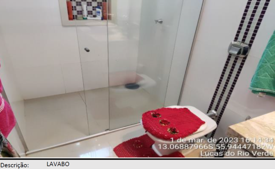 Lucas do Rio Verde/MT - Parque das Emas III - Casa com 135m² Leilão Banco Inter, localizado em Lucas Do Rio Verde - MT