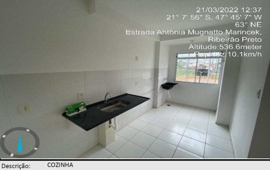 Ribeirão Preto/SP - Jardim Florestan Fernandes - Apartamento com 42m² Leilão Banco Inter, localizado em Ribeirão Preto - SP, bairro Jardim Florestan Fernandes